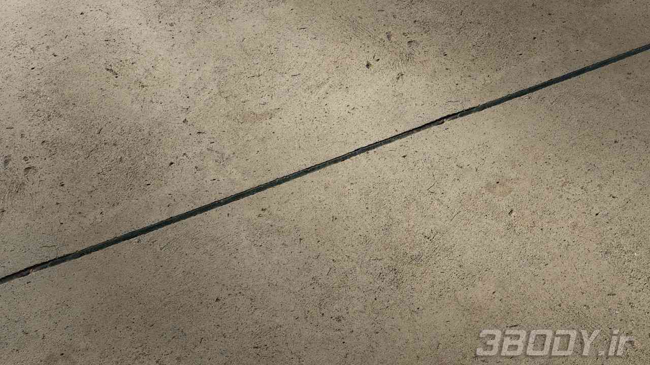 متریال بتن صاف smooth concrete عکس 1